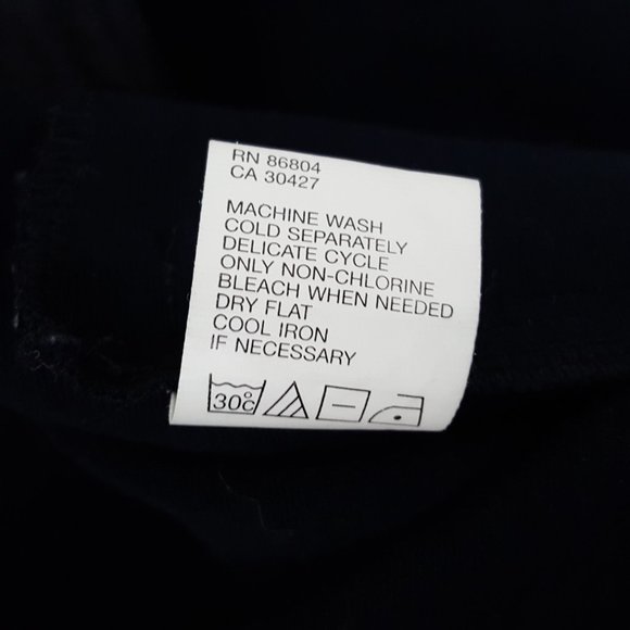 Mag by Magaschoni Belted Full Zip Hooded Jacket, Solid Black Size Medium - Picture 6 of 7